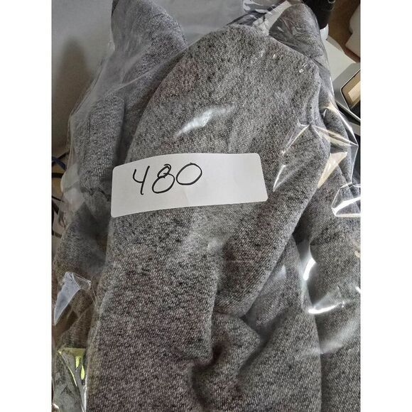 Abercrombie & Fitch Mens Heather Gray Pullover Crewneck Sweatshirt XXL Cotton Bl - Picture 9 of 9